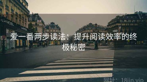 爱一番两步读法：提升阅读效率的终极秘密